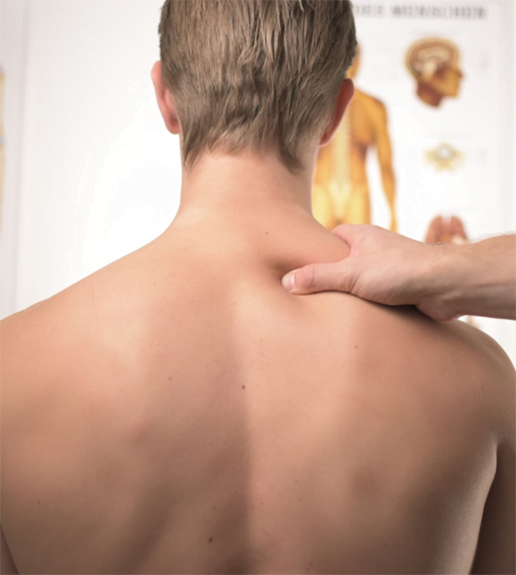 man shoulder